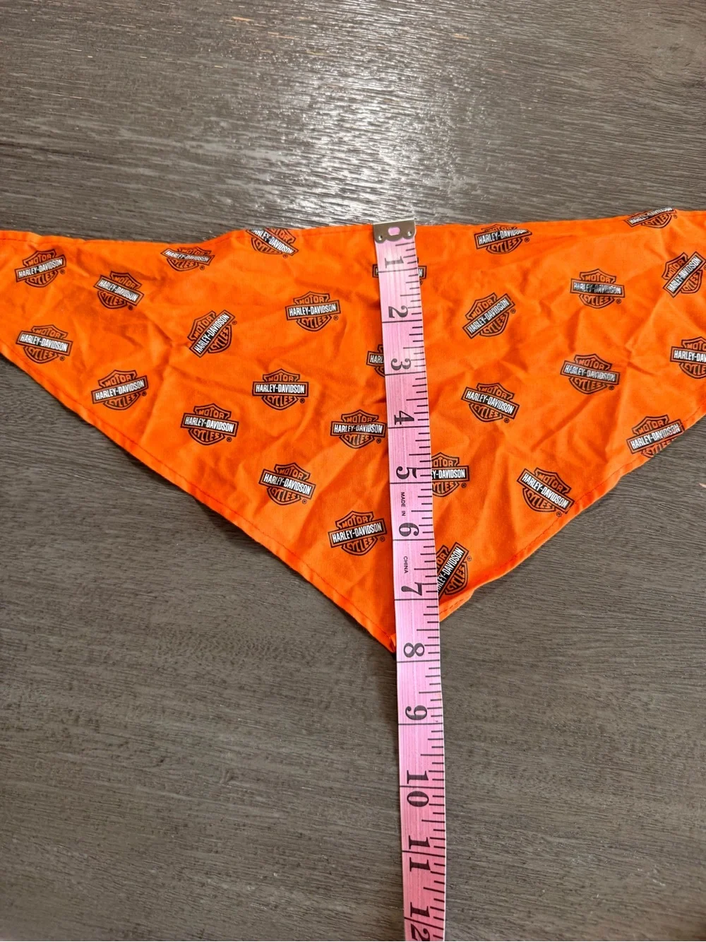 Harley-Davidson Bandana Orange Logo